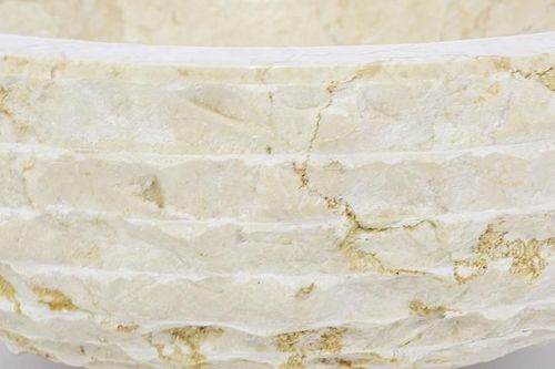 DIVERO Umywalka nablatowa z naturalnego kamienia Sanremo na Arena.pl