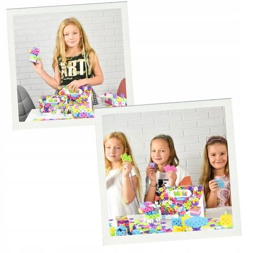 KLOCKI WAFLE KONSTRUKCYJNE MELI Basic 300 El MINI PUZZLE GOFRY EDUKACYJNE na Arena.pl