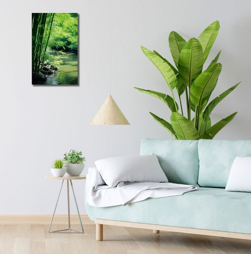 Obraz 30x50cm Spokój Bambusów na Arena.pl