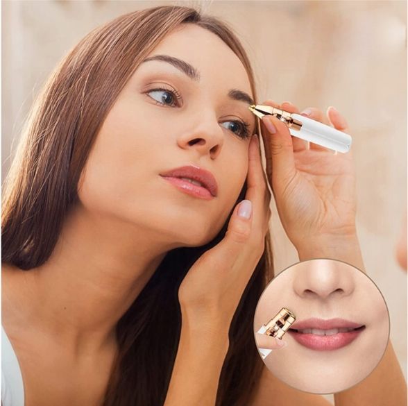 DEPILATOR DO BRWI TRYMER DO TWARZY DAMSKA GOLARKA zdjęcie 3