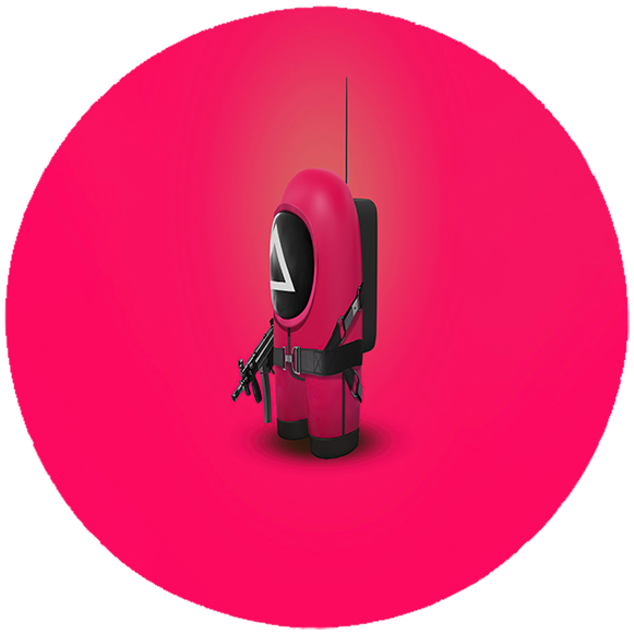 Podkładka pod myszkę Squid Game zdjęcie 2