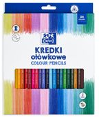 KREDKI OŁÓWKOWE OXF REGULAR 24 KOL 400174525