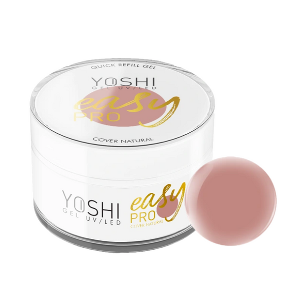 YOSHI Żel budujący Easy PRO - Cover Natural - 15ml zdjęcie 1