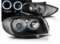 Nowe LAMPY Reflektory Do  BMW E87 E81 Od 2004 Do 2011 BIAŁE RINGI LED DEPO