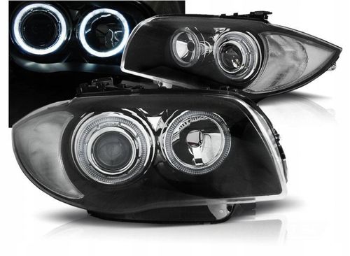 Nowe LAMPY Reflektory Do  BMW E87 E81 Od 2004 Do 2011 BIAŁE RINGI LED DEPO na Arena.pl