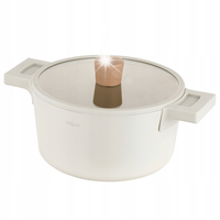 Garnek Florina Nube 20 cm 2,8 l aluminiowy powłoka ceramiczna indukcja