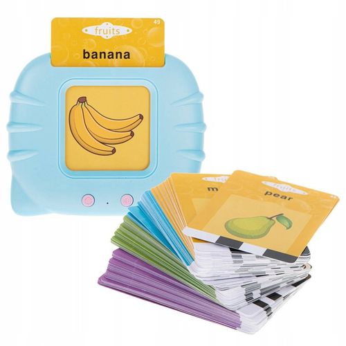 Czytnik Kart Nauka Słów Języka Angielskiego dla Dzieci 112 Kart 224 Słówek na Arena.pl