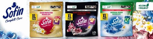 Sofin Kapsułki do Prania Kolorów Ciemnego Czarnego Ochrona Kolorów MIX 66x2 na Arena.pl