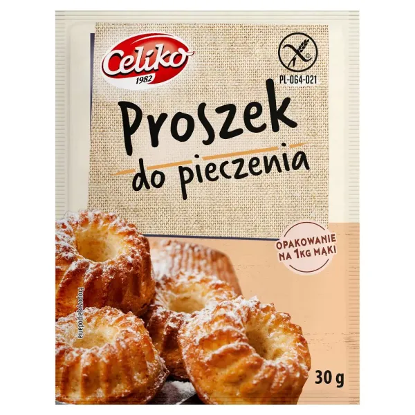Proszek DO Pieczenia Bezglutenowy 30 g - Celiko zdjęcie 1