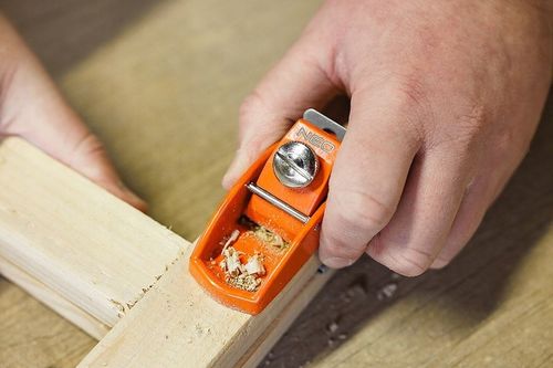 Mały mini strug ręczny metalowy do drewna 89x35 mm NEO na Arena.pl