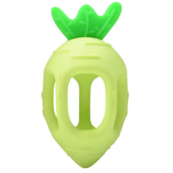 GRYZAK DLA DZIECI RZODKIEWKA Z UCHWYTAMI POMARAŃCZ zdjęcie 5