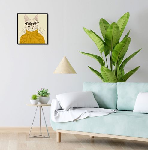 Plakat 40x40cm Intelektualista na Arena.pl