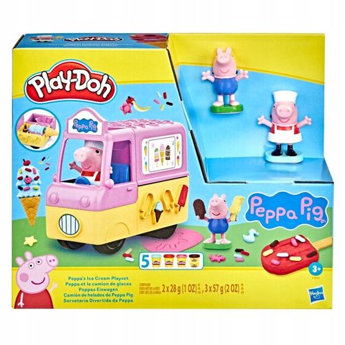 Play-Doh Świnka Peppa Samochód z lodami Hasbro F3597 na Arena.pl
