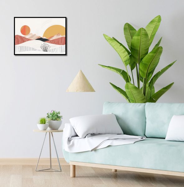 Plakat 55x40cm Roztańczone Słońce zdjęcie 4