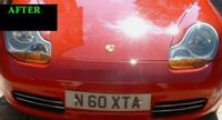 1997-2003 PORSCHE BOXSTER - LIstwy chrom grill chromowan
