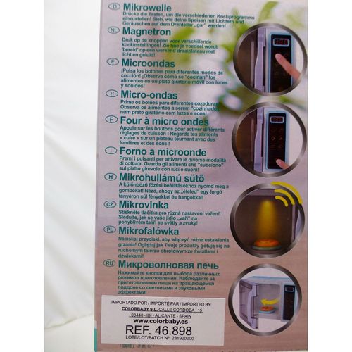 Mikrofalówka PlayGo 24 x 17 x 11 cm (2 Sztuk) na Arena.pl