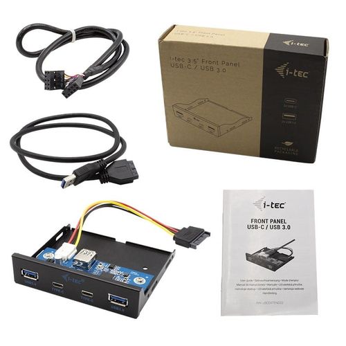 i-tec Panel przedni wewnętrzny USB USB-C / USB 3.0 na Arena.pl