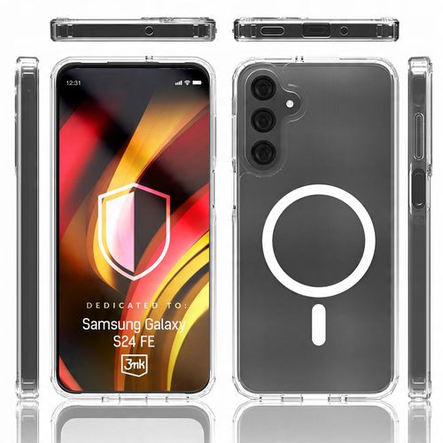 Pancerne etui MagSafe 3mk Hardy LiqForce Mag Case na Samsung Galaxy S24 FE na Arena.pl
