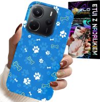 ETUI DO XIAOMI NOTE 14 4G - ŁAPKI KOŚCI PIES PATROL WZORY DLA DZIECI