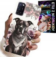 ETUI DO OPPO A52 - PITBULL GROŹNE PSY FUTERAŁ PLECKI CASE
