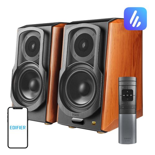 Głośniki Edifier S1000W 120W Hi-Res Audio brązowe na Arena.pl