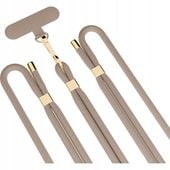 Smycz do telefonu 3MK EasyClip Elite Beżowy