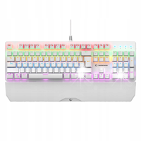 Klawiatura przewodowa Rampage KB-R86 UMBRA biały (Blue Switches)