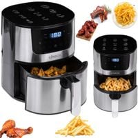 FRYTKOWNICA BEZTŁUSZCZOWA AIR FRYER LINBOX POLSKIE MENU LINBOX CZARNA