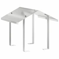 Kurtka kominkowa Srebrny 40 x 40 x 37.5 cm Stal nierdzewna