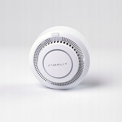 CZUJNIK DYMU DETEKTOR OGNIA WIFI ALARM BEZPRZEWODOWY CZUJKA TUYA SIMPLIT na Arena.pl