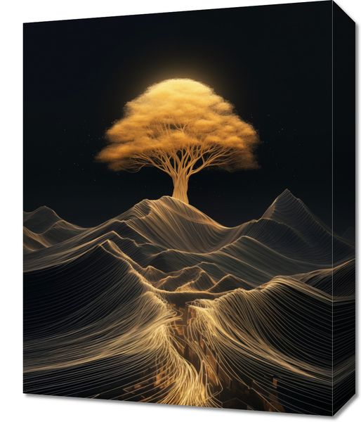 Obraz 40x50cm Drzewo Energii zdjęcie 1