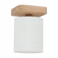 PLAFON SPOT LIGHT JENTA DREWNO/BIAŁY 8512174