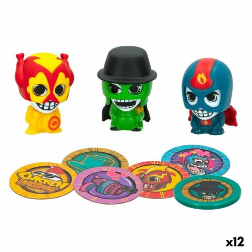 Figurki Superbohaterów Eolo Super Masked 3 x 4,5 x 3,5 cm (12 Sztuk) na Arena.pl