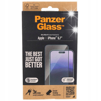 SZKŁO HARTOWANE DO IPHONE 15 PLUS 6.7 PANZERGLASS ULTRA-WIDE FIT