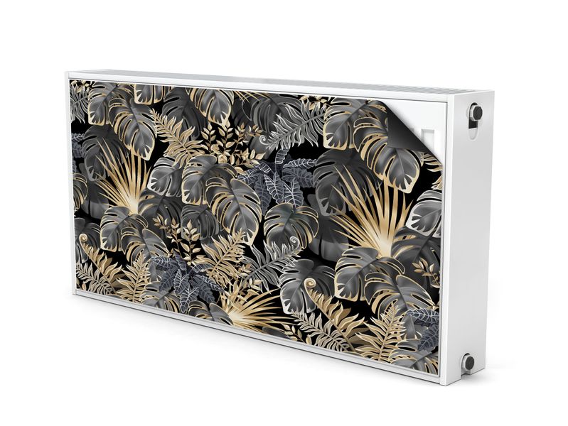 Mata MAGNETYCZNA Grzejnika Liście Bananowca Palma Rośliny 120cm x 60cm zdjęcie 2