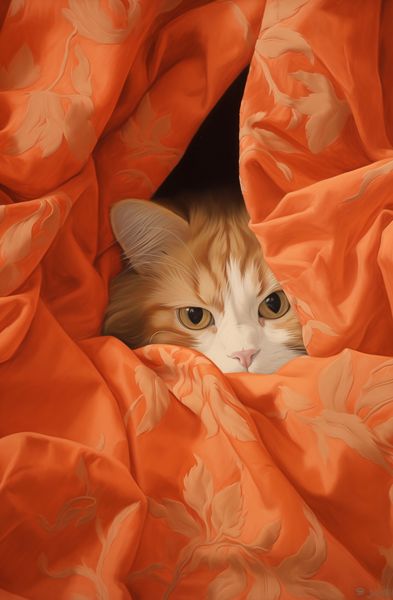 Plakat 56,6x86,4cm Ukryty Kot zdjęcie 1