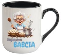 KUBEK Z NADRUKIEM PREZENT DZIEŃ BABCI URODZINY BABCIA IMIENINY ŚWIĘTA