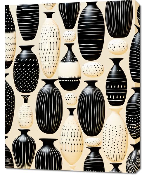 Obraz 70x90cm Monochromatyczna Harmonia zdjęcie 1