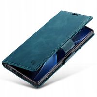 ETUI SKÓRZANE Z KLAPKĄ SKÓRZANE PORTFEL CASE POKROWIEC DO GALAXY S25 ULTRA