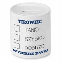 Dla Tirowca Kierowcy Skarbonka Tanio Szybko Dobrze Z Nadrukiem Ze Zdjęciem