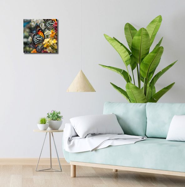 Obraz 30x30cm Motyle Na Łące zdjęcie 2