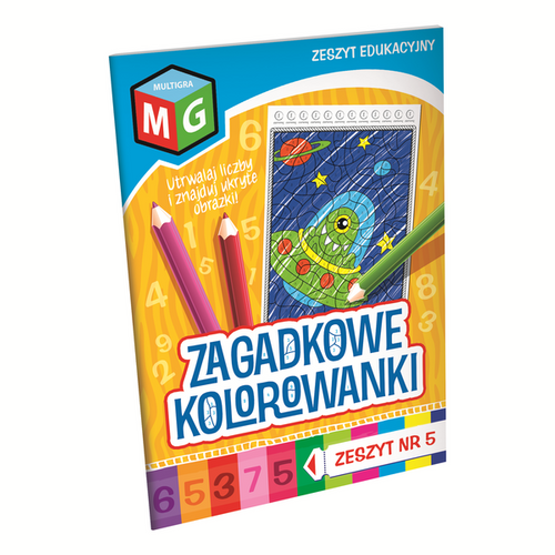 Zagadkowe kolorowanki nr. 5 na Arena.pl