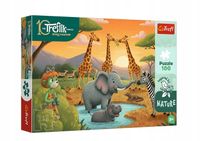 TREFL 16571 Puzzle 100 Wesoła ferajna / Rodzina Treflików