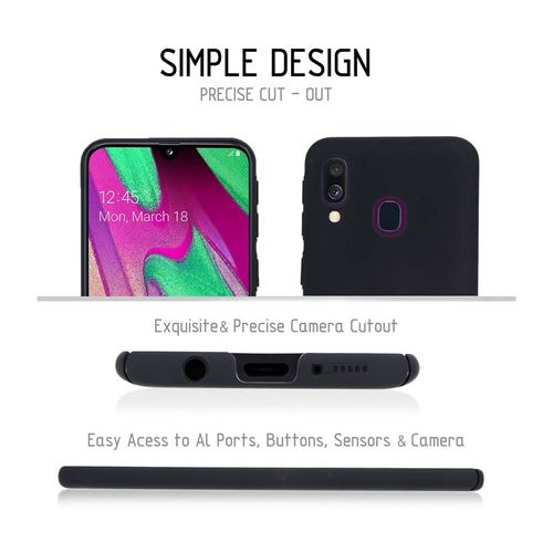 Etui do Samsung Galaxy A40 (czarny) #0 na Arena.pl