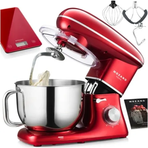 ROBOT KUCHENNY PLANETARNY MIKSER MISA 6,2L ZESTAW + WAGA + PRZEPISY MOZANO na Arena.pl