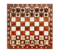 OUTLET - Szachy drewniane AMBASADOR LUX Super Box