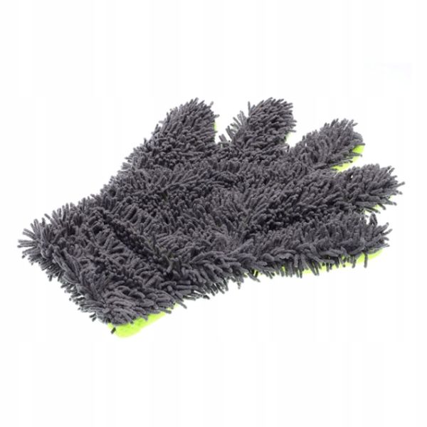 2x RĘKAWICE Z PALCAMI Z MIKROFIBRY SZENIL + SIATKA DO MYCIA USUWANIA BRUDU zdjęcie 3