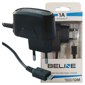 beline ład. siec. microusb 1a czarna/black