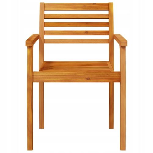 Krzesła ogrodowe, 2 szt., 59x55x85 cm, lite drewno akacjowe na Arena.pl