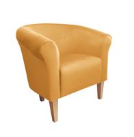 Fotel Milo nogi 20cm buk miodowy MG15